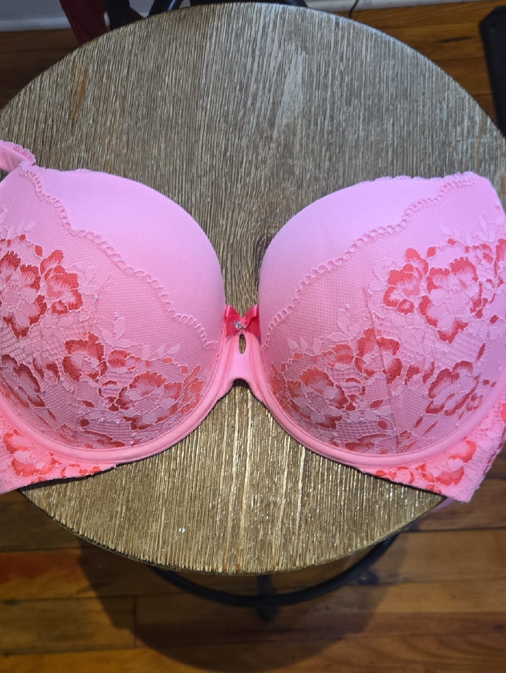 Victoria's Secret Pink Lace Push-Up Bra